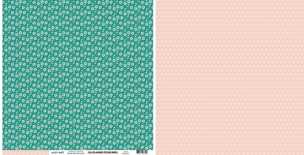 Ca planne pour moi - notes 30,5x30,5 cm